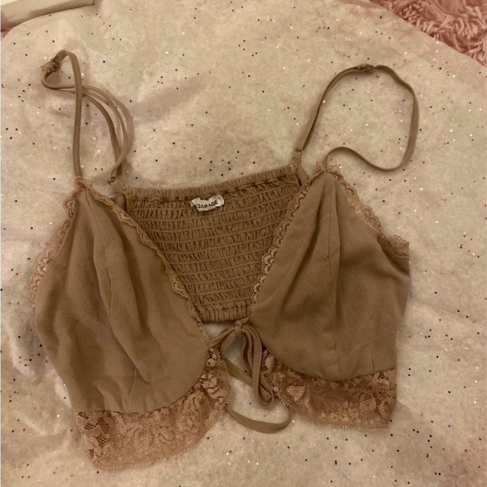 Gently worn size small Garage top